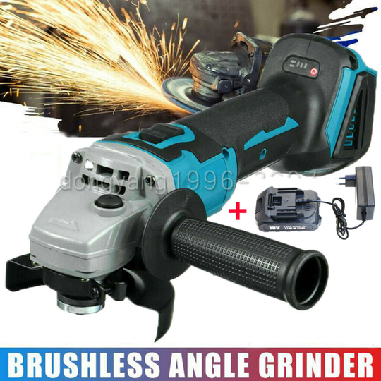 125mmBrushless Angle Grinder+Battery+Charger-Makita Battery Compatible