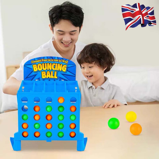 4 Shots Performance Toss 4 Wins Battle Game-Connect Kid Gift