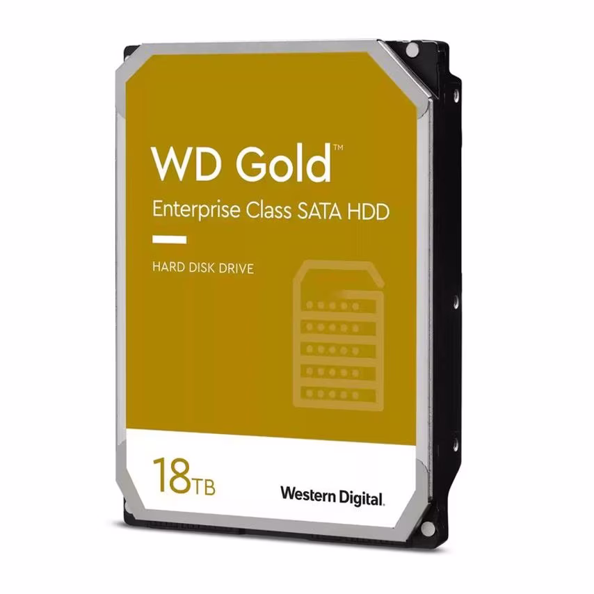 Western Digital Gold 3.5 Inch 18TB Serial ATA HDD