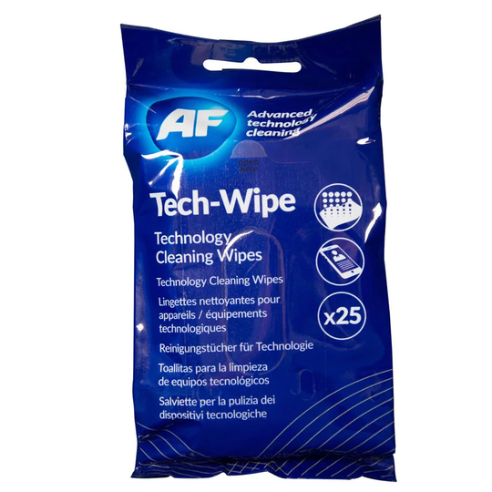 AF AF Tech-Wipe Cleaning Wipes (Pack 25) AMTW025P