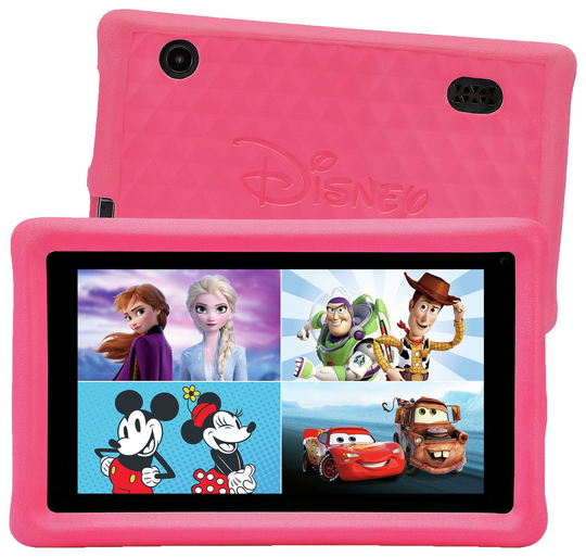 Pebble Gear Disney Kids Tablet for 3-8, 7in 16GB - Pink