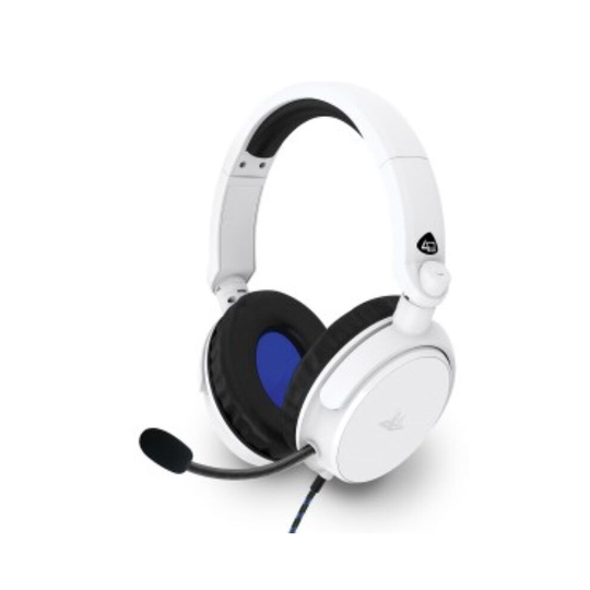 4Gamers Licensed PRO4-50s Stereo Gaming Headset White For PS4/PS5