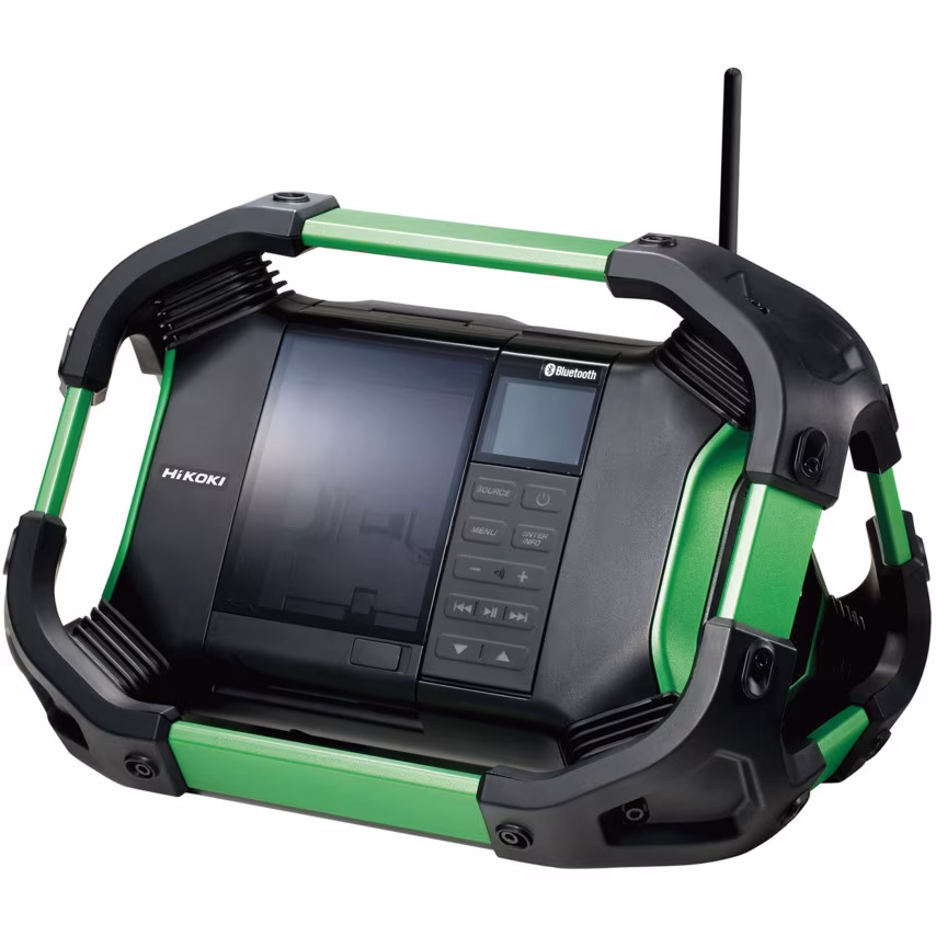 Hikoki UR18DSDLJ4Z 18V DAB Site Radio with Bluetooth - Body Only