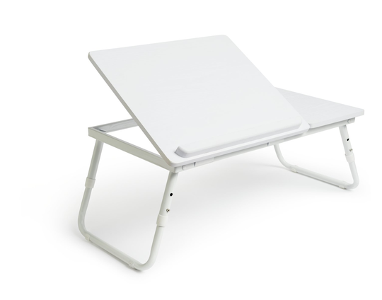 Argos Home Portable Laptop Tray - White