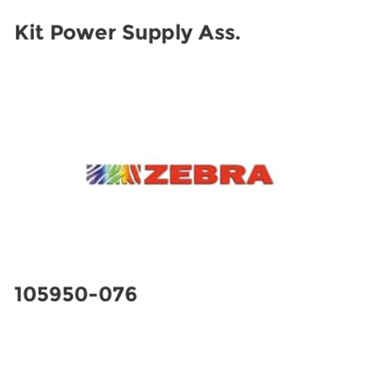 Zebra Kit Power Supply Ass.- you get 2