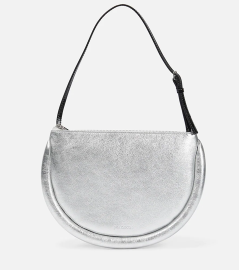 Bumper-Moon leather shoulder bag