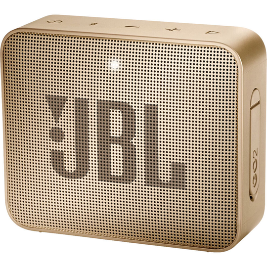 JBL GO 2 Portable Wireless Speaker (Pearl Champagne)