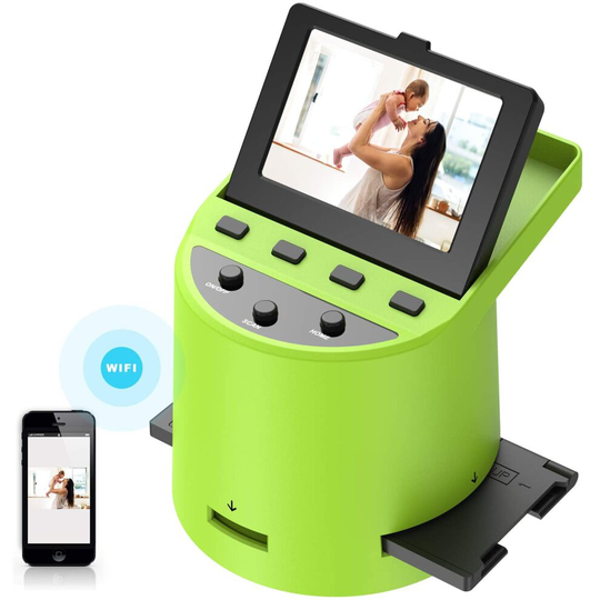 DIGITNOW Digital Film Scanner 22MP, Converts 35mm 126, 110, Super 8