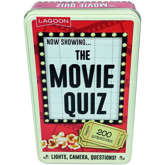 The Movie Quiz Famliy Night Card Game Film Knowledge Novelty Gift