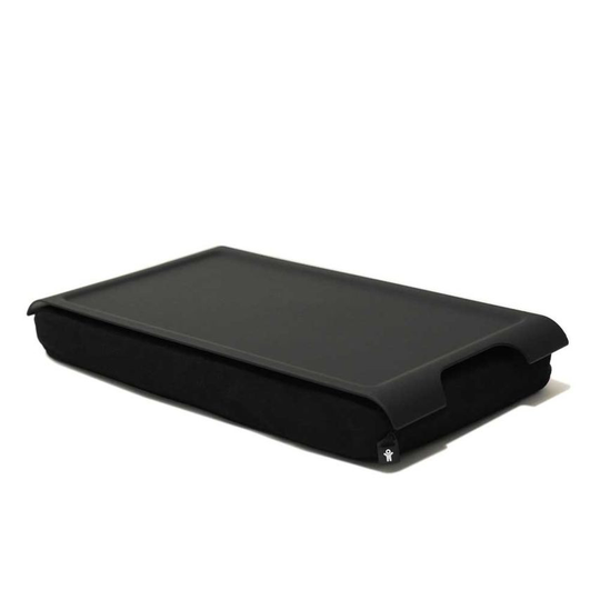 Bosign Laptray Mini Anti-slip Plastic Black with Black Cushion