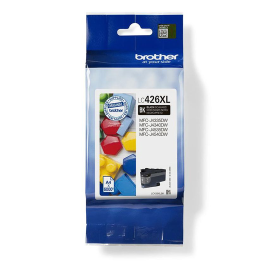 Brother Black High Capacity High Capacity Ink Cartridge 6k pages LC426XLBK