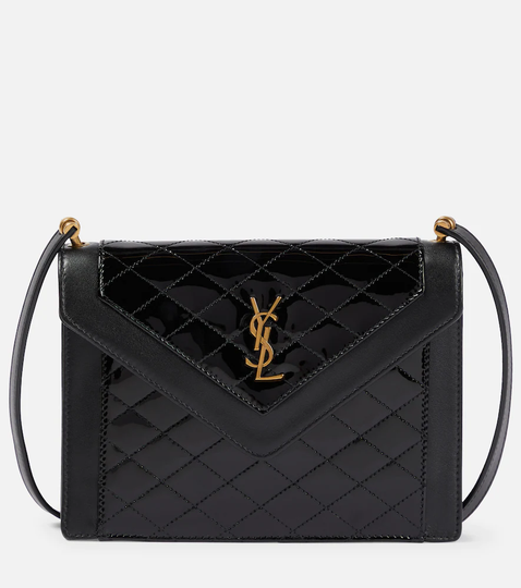 Gaby Small patent leather shoulder bag