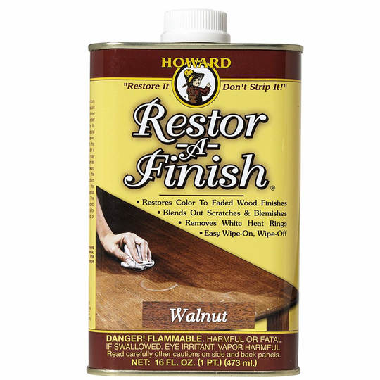 (Walnut, 473ml 16oz) Restor A Finish Wood Treatment Oil