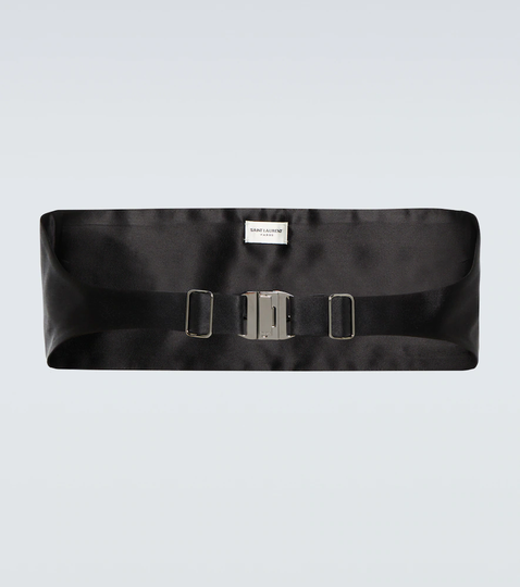 Silk cummerbund