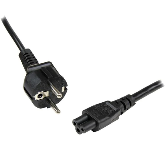 Startech StarTech 2m EU 3 Prong Laptop Power Cord
