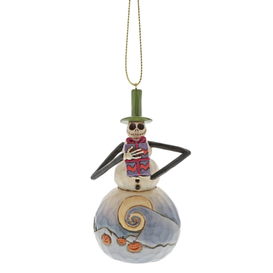 Disney Traditions Jack Skellington Snowman Hanging Ornament