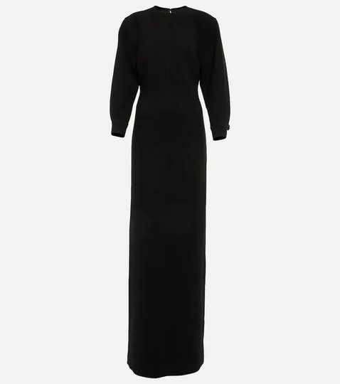 Wool maxi dress