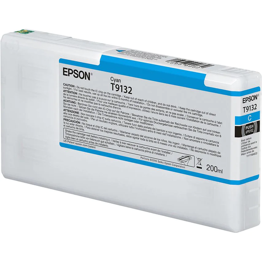 Epson Epson T9132 Cyan Ink Cartridge 200ml - C13T913200