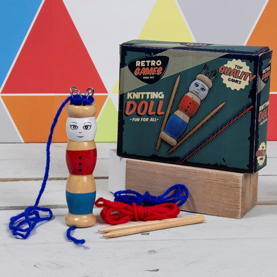 Knitting Doll - Retro Gaming - Boxed Gift