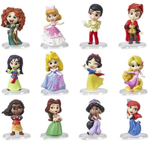 Disney Minis Princess Comics Series 2 Collectable Dolls Blind Bag Random