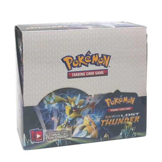 (THUNDER) 324PCS Pokemon Card Sword Shield Booster Box Xmas