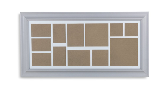 Argos Home Large Multi Aperture Frame - Grey - 99x45cm