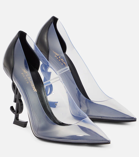 Opyum 110 PVC and leather pumps