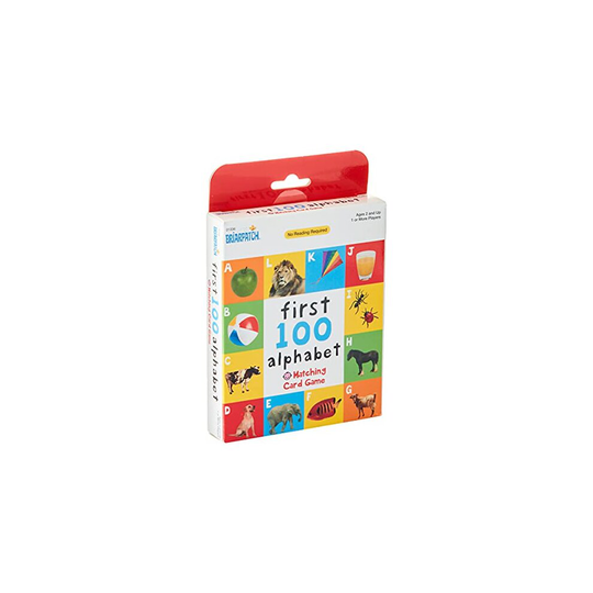 First 100 Alphabet Matching Card Game