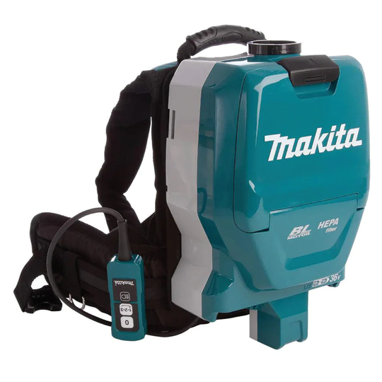 Makita Vacuum Cleaner, Brushless Backpack, Body Only, 18V