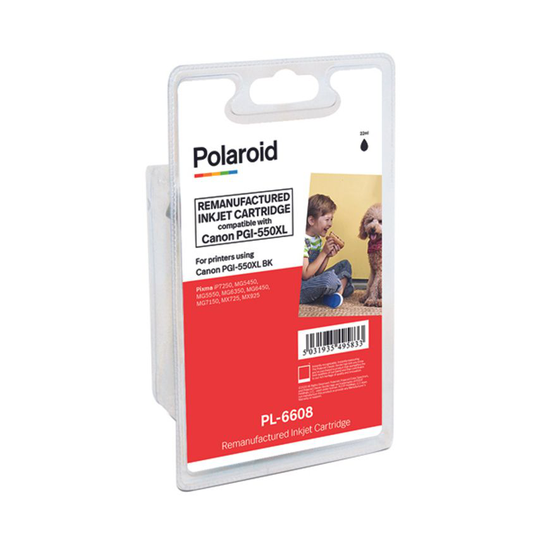 Polaroid PGI-550XL Black Inkjet Cartridge 6431B001-COMP