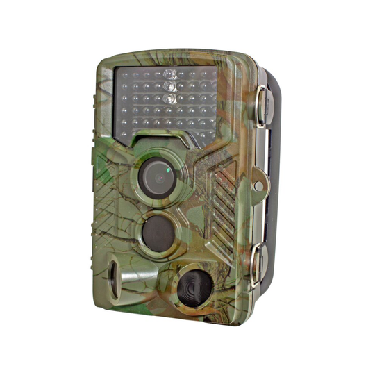 Green Feathers Waterproof Trail Wildlife 1080 HD Camera with PIR Triggering Infrared Night Vision, Invisible IR