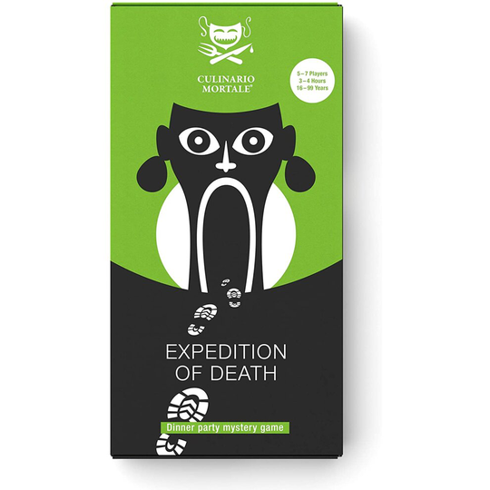 Culinario Mortale Expedition of Death - Murder Mystery Party Game for 5-7 Player