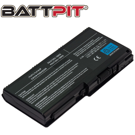 BattPit Battery for Toshiba PA3729U-1BAS PA3729U-1BRS PA3730U-1BAS PA3730U-1BRS PABAS207 Qosmio X500 X505 Satellite P500 P505 P505D [6-Cell/48Wh]
