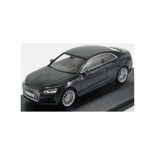 Spark Audi A5 Coupe 2016 Manhattan Grey Met - 1:43