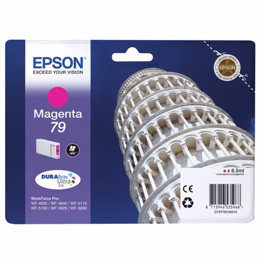 Epson Ink Low Volume Single Magenta 79 DURABrite Ultra in