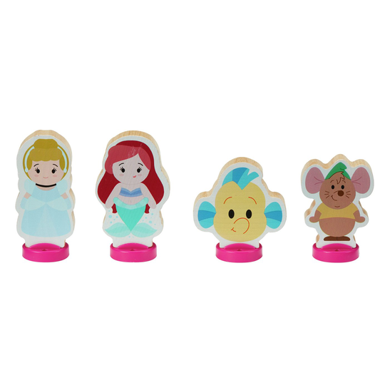 Disney Princess Wooden 4 Figure Playset