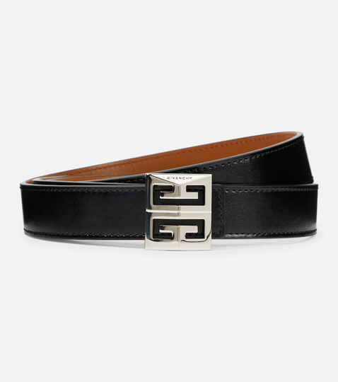 4G reversible leather belt