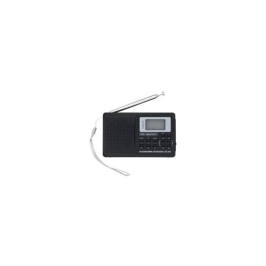 Portable Digital Full Band AM FM SW MW LW Radio Receiver Alarm Clock 9K