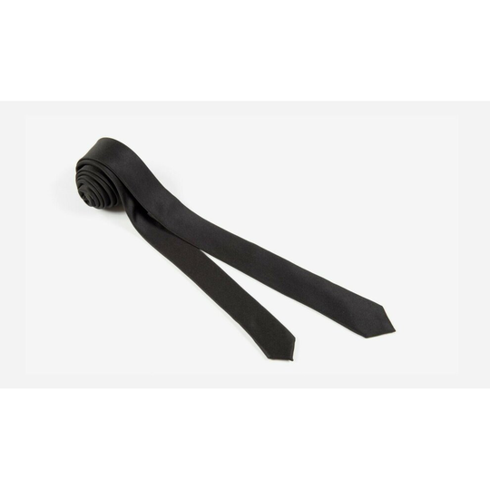 Formal High Quality Occasion Memorial Services Plain Black Tie