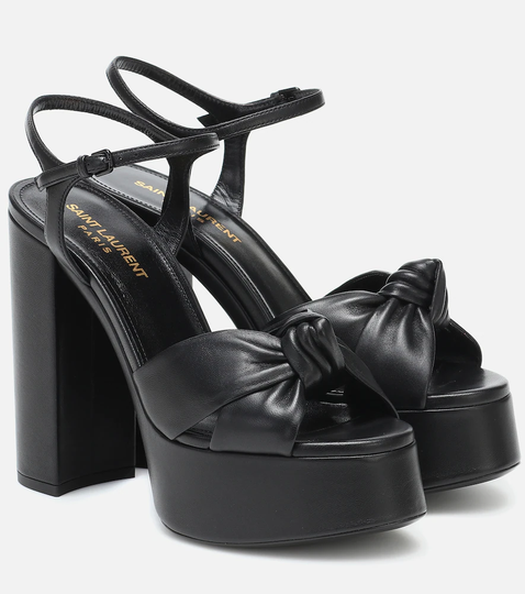 Bianca leather platform sandals
