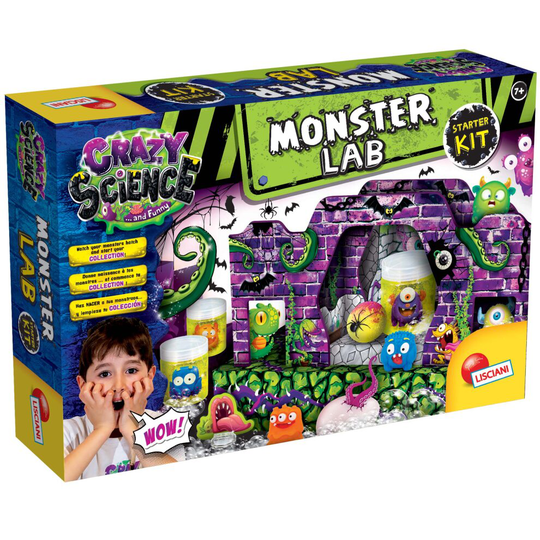 Crazy Science - Monster'S Laboratory Games Educational Games Toy Suitable for Ages 7+