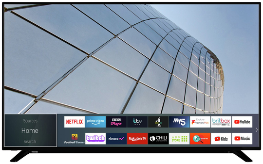 Toshiba 65 Inch 65UL2163DBC Smart 4K UHD HDR LED Freeview TV
