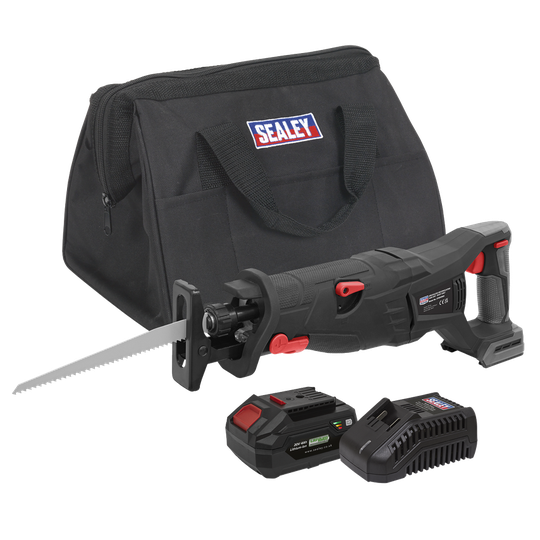 Premier Brushless Reciprocating Saw 20V 4AH SV20 Series Kit