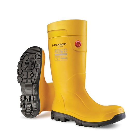 Dunlop PUROFORT FIELDPRO FULL SAFETY YELLOW SIZE 13 (EU48)