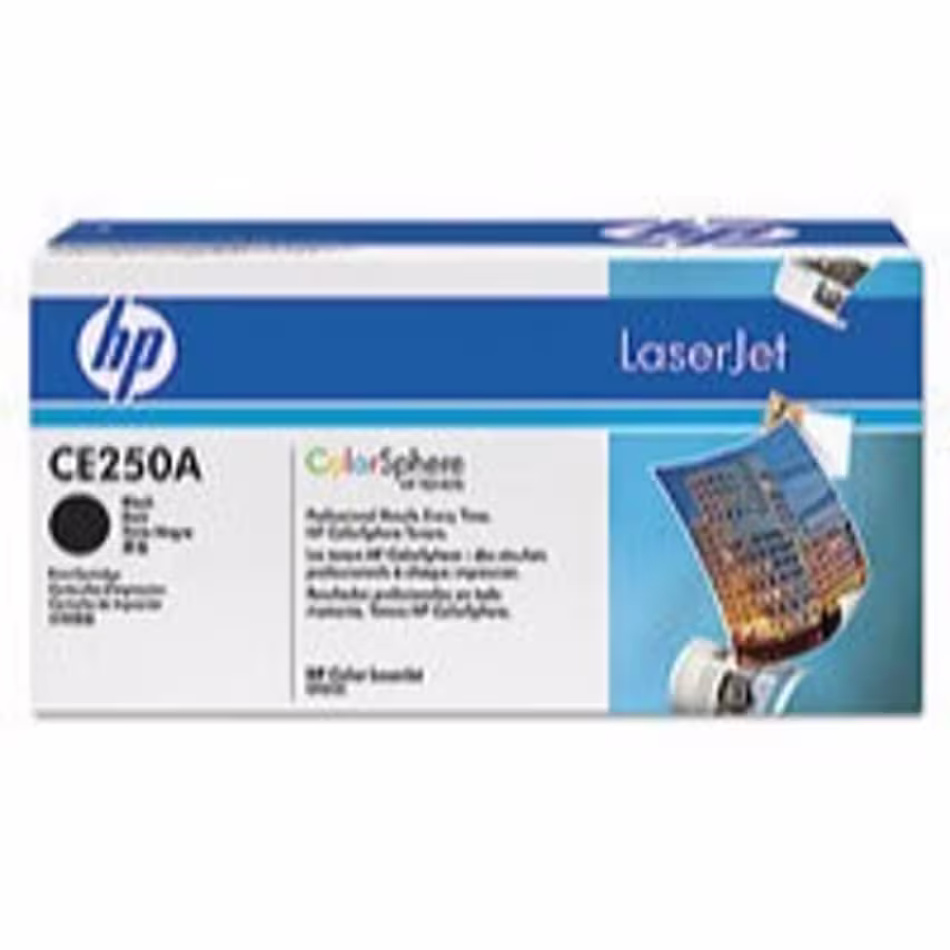 HP 504A Black Standard Capacity Toner 5K pages for Color LaserJet CM3530/CP3525