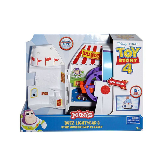 Disney Pixar Toy Story 4 - Minis Buzz Lightyear's Star Adventurer Playset