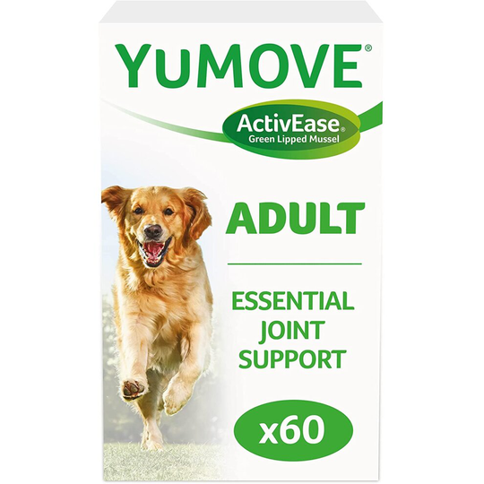 (60 Tablets) Lintbells | YuMOVE Adult Dog Hip and Joint Supplement, Green Lipped Mussel | Aged 6 to 8 | 60 Tablets