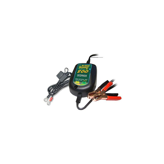 Battery Tender Plus Battery Charger and Maintainer - 800 Milliamp, 12V - Waterproof Smart Charger, Fully Charge and Maintain Car and Motorcycle Batt