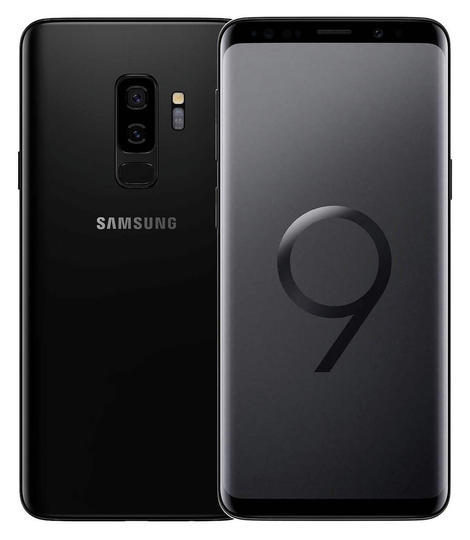 SIM Free Refurbished Samsung S9 Plus 128GB Phone - Black