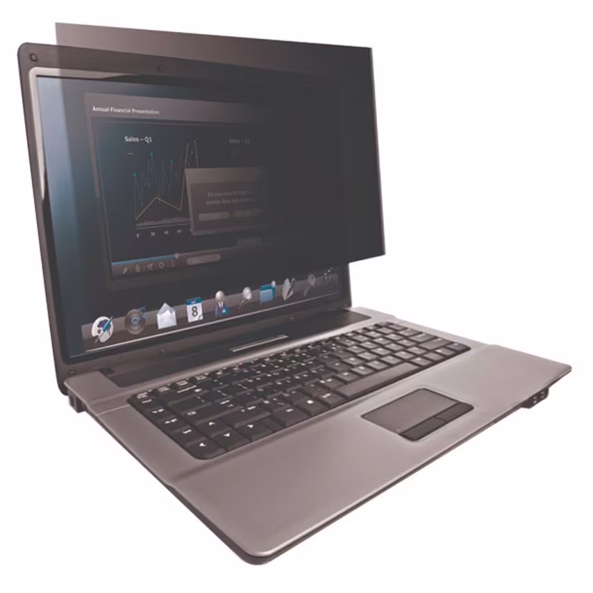 3M Black Privacy Filter For Laptops 12.5in Widescreen 16:9 PF12.5W9